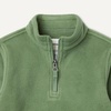 Amazon Essentials Unisex Kids’ Polar Fleece Quarter-Zip Pullover Jacket(Dark Olive)