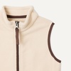 Amazon Essentials Unisex Kids’ Polar Fleece Vest(Beige)