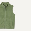 Amazon Essentials Unisex Kids’ Polar Fleece Vest(Dark Olive)