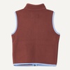Amazon Essentials Unisex Kids’ Polar Fleece Vest(Rich Chestnut Brown)