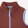 Amazon Essentials Unisex Kids’ Polar Fleece Vest(Rich Chestnut Brown)