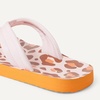 Amazon Essentials Unisex Kids’ Thong Flip Flop for Boys and Girls(Pale Pink Leopard)