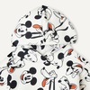 Amazon Essentials Unisex Kids’ and Toddlers’ Modern Sweatsuit Set, 2 Piece Hooded Outfit, Pack of 2(Ivory Mickey Heads)