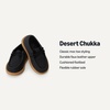 Amazon Essentials x Sofia Grainge Boys’ Desert Chukka Ankle Boot(Black)