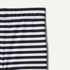 Amazon Essentials x Sofia Grainge Toddlers and Baby Boys’ Two-Piece Long Sleeve Rashguard and Shorts Set(Ivory Navy Even Stripe)