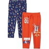 Amazon Essentials Boys’ Cotton Joggers, Pack of 2(Space Jam)