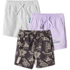 Amazon Essentials Disney Boys’ Shorts, Pack of 3(Avengers Icons)
