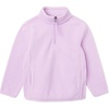 Amazon Essentials Girls’ Polar Fleece Quarter-Zip Mock Jackets(Lilac)