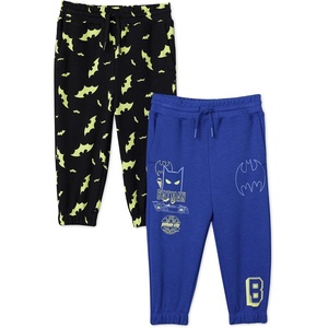 Amazon Essentials Boys’ Cotton Joggers, Pack of 2(Batman)