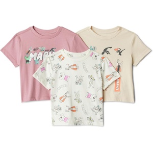 Amazon Essentials Disney Boys and Toddlers’ T-Shirt Sets, Pack of 3(Marvel Heroes)