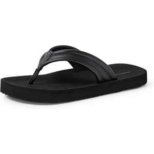 Amazon Essentials Unisex Kids’ Thong Flip Flop for Boys and Girls(Black)