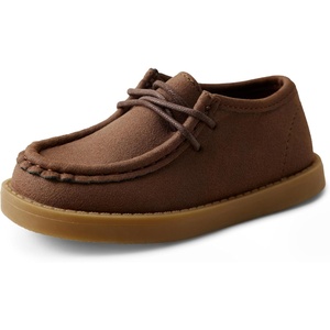 Amazon Essentials x Sofia Grainge Boys’ Desert Chukka Ankle Boot(Brown)